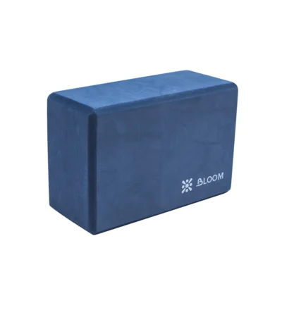 Bloom blue yoga brick