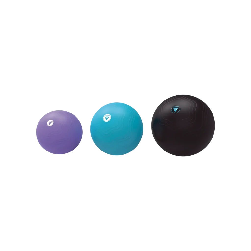 Livepro blue, purple and black anti-burst ball