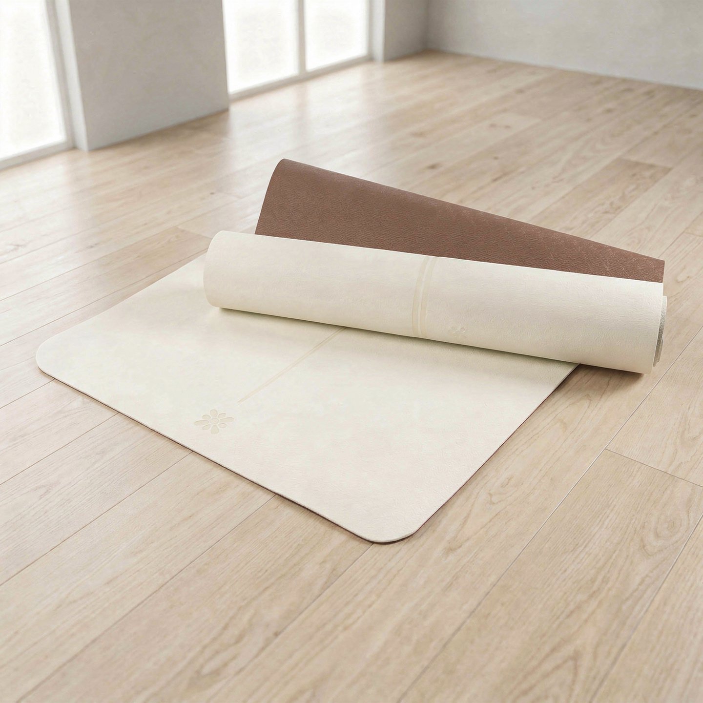 bloom, pilates, mat