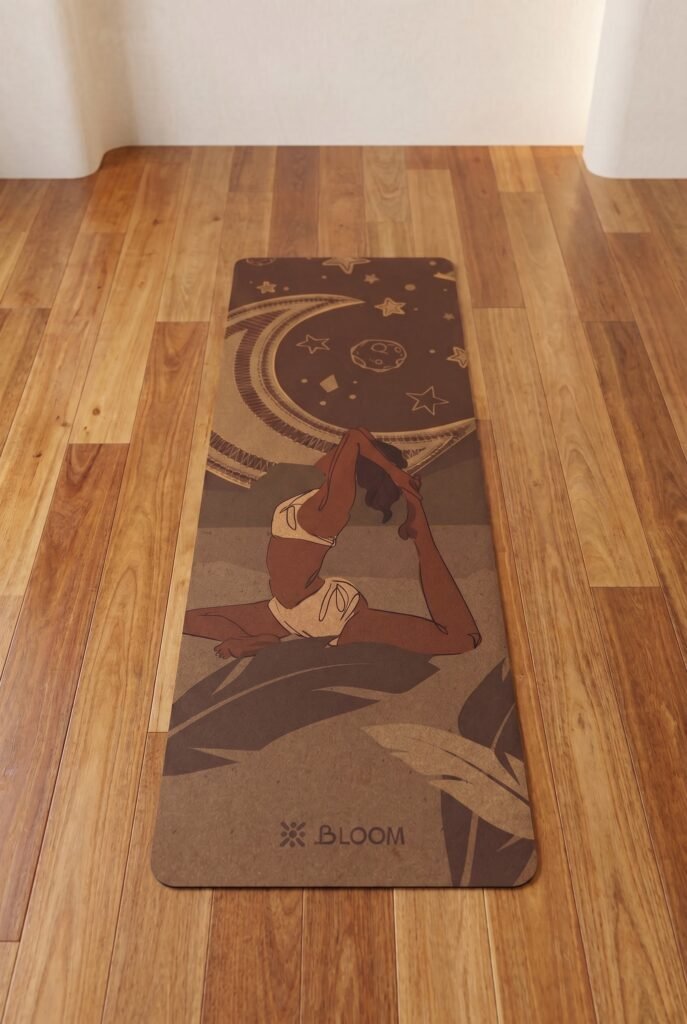 mat, yoga, pilates, cork